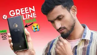 Infinix Note 40 Pro Green Line issue 😞 service centre rejected to repair for free 😡 must watch 🙏