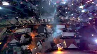 INSANE FPV Flight Through New Year’s Fireworks 🎇 | DJI Avata 2 in 4K60