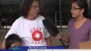 OTV Oceania Television Network RMI Earthquake Relief Japan