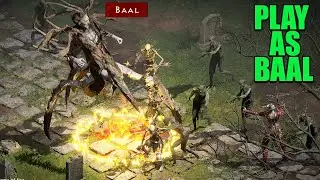 Playing as FINAL BOSS BAAL in Act 1 Hell All Skills &ndash; Diablo 2 Resurrected Mod Is Insane Gameplay