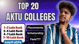 Top 10 AKTU Colleges with Low Cutoff | Best Govt & Private Colleges for CSE & Other Branches