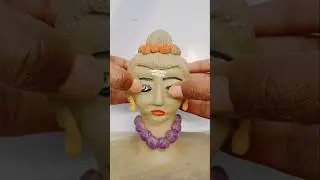 Mahadev murti making 🚩 Mahadev song 🙏 #shorts #art #mahadev