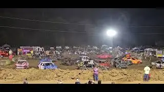 Demolition Derby 2023 Lawrence County Fair Pennsylvania