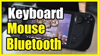 How to Connect Wireless Bluetooth Keyboard or Mouse to Steam Deck (Fast Tutorial)