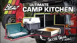 FJ80 Land Cruiser Ultimate Overland Camp Kitchen.