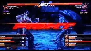 Tekken Revolution XAGuacha23 vs SnakeFang2046