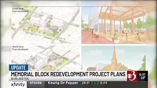 Burlington reveals new plans for Memorial Auditorium redevelopment