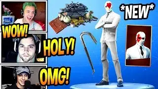 STREAMERS REACT TO *NEW* WILDCARD SKIN + SAFECRACKER GLIDER! Fortnite FUNNY & SAVAGE Moments