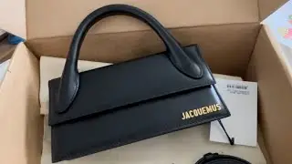 Jacquemus Le Chiquito Long unboxing and what fits inside.