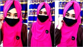 Easy regular hijab tutorial | school college hijab style 2023| full coverage hijab style 2023
