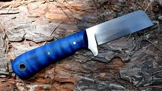 Beginner Knife Making: Making a Sheepsfoot style EDC(everyday carry) knife