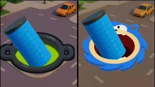 CAULDRON Hole.io Vs HEDGEHOG Max All Levels Gameplay Android,iOS NEW UPDATE