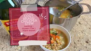 Bragg Inspired Chickpea Stew 🥣✨ Cozy  & Gluten Free Comfort @bragg #bragg