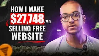 I make $27,748/month selling FREE websites