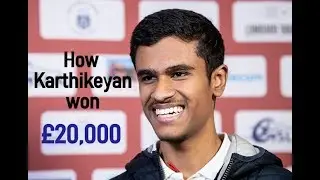 How Karthikeyan Murali won &pound;20,000 (~Rs.18,65,000) at the Gibraltar Masters 2019