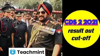 CDS 2 2021 cutoff / CDS 2 2021 IMA OTA AFA INA cutoff 2021/ CDS 2 2021 result out/ teachmint