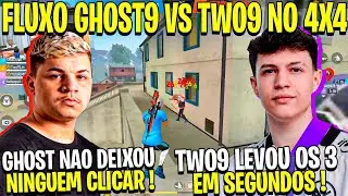 4X4 APOSTADO! TIME TWO9 VS TIME GHOST9! TWO9 LEVOU OS 3 EM SEGUNDOS! FLUXO GHOTS9 AMASSOU O YUURI!