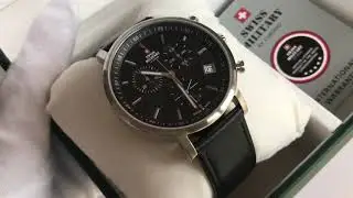 Swiss Military by Chrono SM34058.04 мужские швейцарские часы с хронографом, новая серия