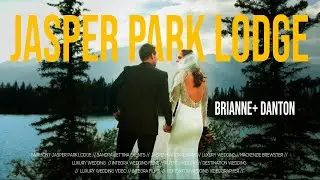 Jasper Park Lodge Wedding Video // Brianne + Danton // Jasper Wedding Videograpehr