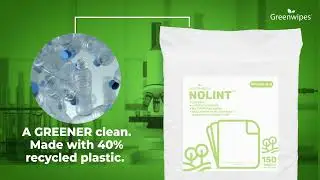 Greenwipes GW5100 NO LINT Lint Free Cloth - For Exacting Standards In Cleanroom Cleaning.