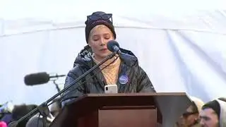 Halsey's Powerful Speech at the NYC Women's March