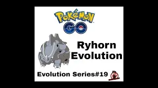 Ryhorn Evolution 4⭐ ES#19 PG Sharp license Giveaway #pokemongo #giveaway #pgsharp
