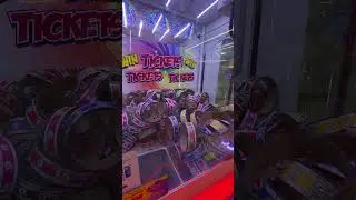 Ticket Ring🤩 #arcadegame #arcade #winner #tickets #clawmachine #claw #crane @ilovetimezone