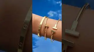 Tiffany vs Cartier bracelet