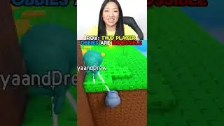 Two Player Obbies Are Impossible In ROBLOX! 😱 #roblox #robloxshorts