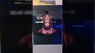 Hanuman uv digital glass printing