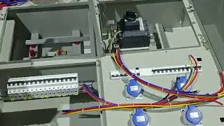 Plug and socket box wiring #electrician #electrical #industrialelectrician