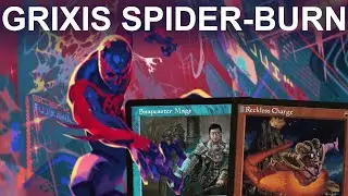 FROM THE FUTURE! Legacy Grixis Spider-Man 2099 Tempo-Burn. MTG x Marvel