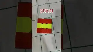 How to make country flags on cube #shorts #ytshorts #cube #cubing #flags #india #russia #england