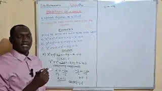 Expanded Equation: Finding Centre & Radius Example 1
