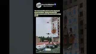 China Tests Firefighting Drones in Action