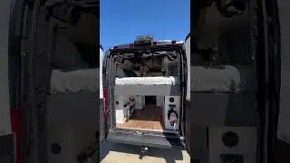 2021 Ram Promaster 2500 Professionally Converted - For Sale (bed & garage) #vanlife #forsale