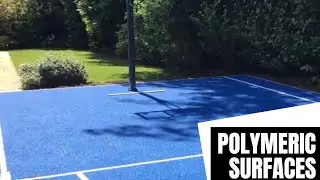 Polymeric Sports Court Installation In Cheshire | Basketball Court Installation