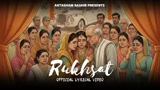 Rukhsat - Ahtasham Bashir - (Official Lyrical Video)
