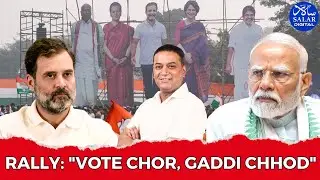 Congress Holds &lsquo;Vote Chor, Gaddi Chhod&rsquo; Rally in Delhi; Rahul Gandhi, Kharge Target BJP, EC