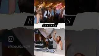 Wedding dance-floor hype like 🤯