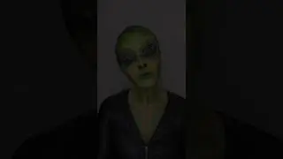 ⚠️Flash Warning ⚠️#transition #makeuptransition #specialeffects #alienmakeup #alien #aliensighting