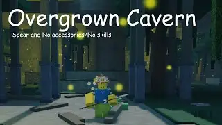 Wave Defense Overdrive: Overgrown Cavern Spear no Accessories/no Skills