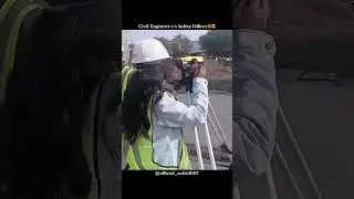 Civil Engineer v/s Safety officer 🙌 #construction #safetyexpo