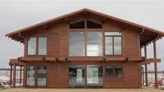 BUILD HOUSE HOLZ WOOD Pagano  HUF HAUS from Russia