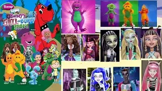 Barney Live! - Barney's Ghoul & Guppy Story - &ldquo;We&rsquo;ll Help You Find Gil, Frankie&rdquo; 🎶