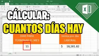 How can I calculate exact days with different dates in Excel? | Practical Cases DAYS, WORK DAYS