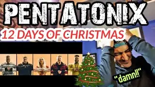 THIS IS TOO MUCH!! 12 Days of Christmas - Pentatonix [OFFICIAL VIDEO] - FIRST TIME REACTION.
