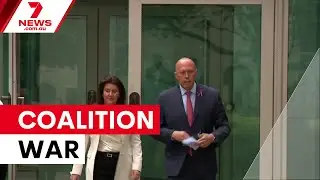 Jane Hume's brutal Nationals rejection sparks Coalition tensions | 7NEWS