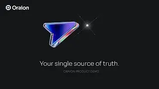 Oraion - Product Demo