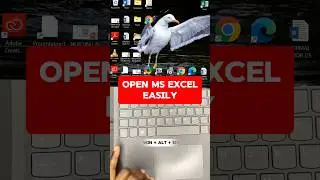 Open Excel Instantly 🔥 #shorts #viralshorts #exceltricks #msoffice #keyboardshortcuts #windowstips